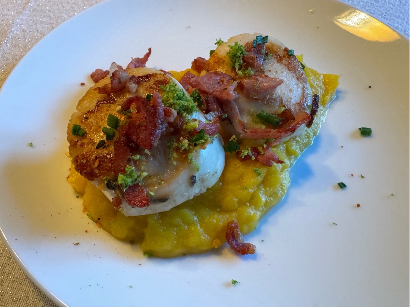 Shichimi scallops